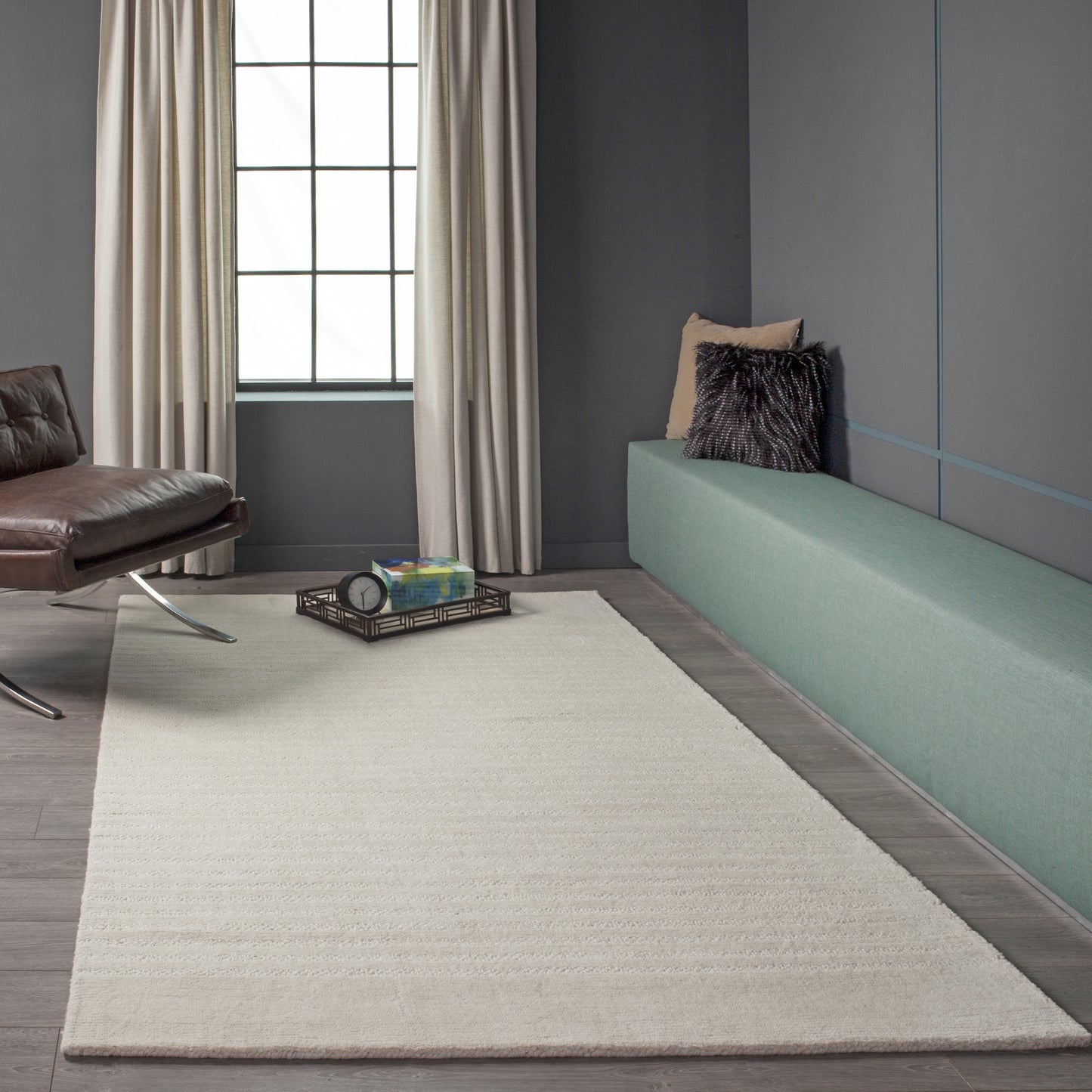 Momeni Metro Ivory Contemporary