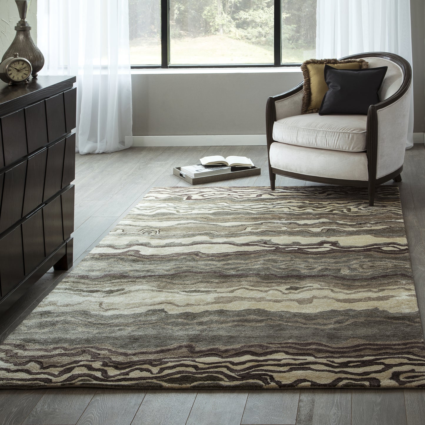 Momeni Millennia Sand Contemporary