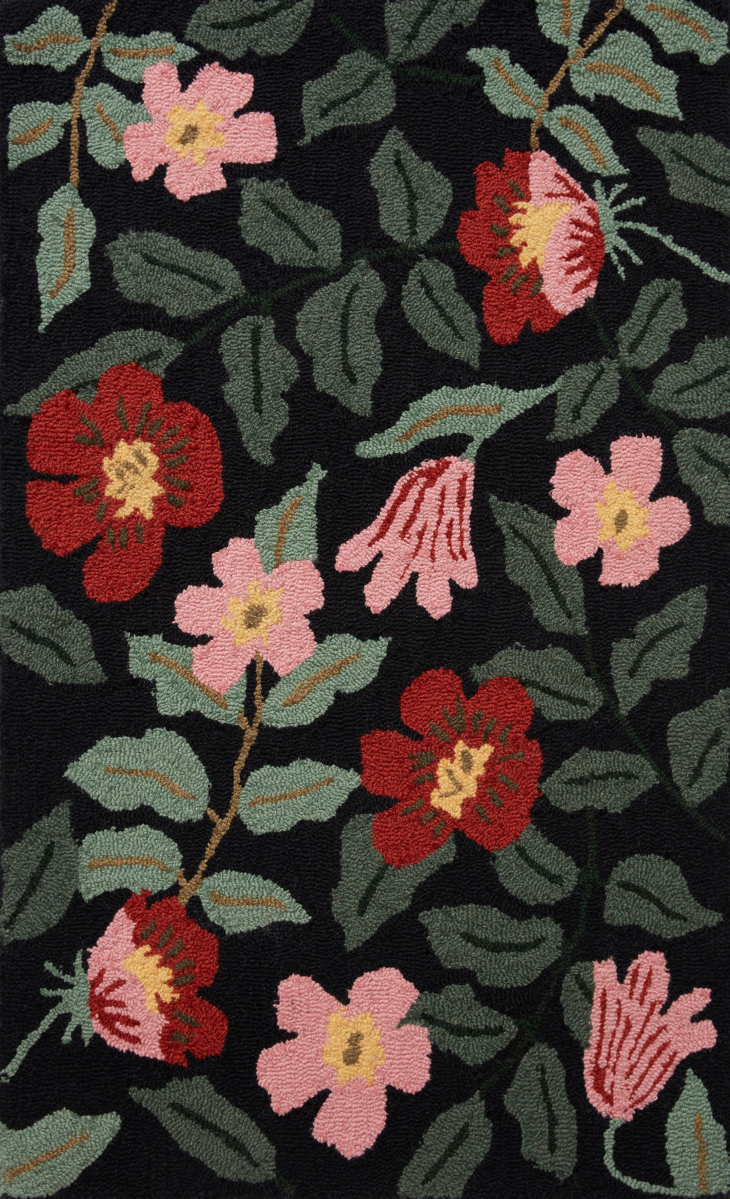 Rifle Paper Co. x Loloi Minnie Black Multi Contemporary