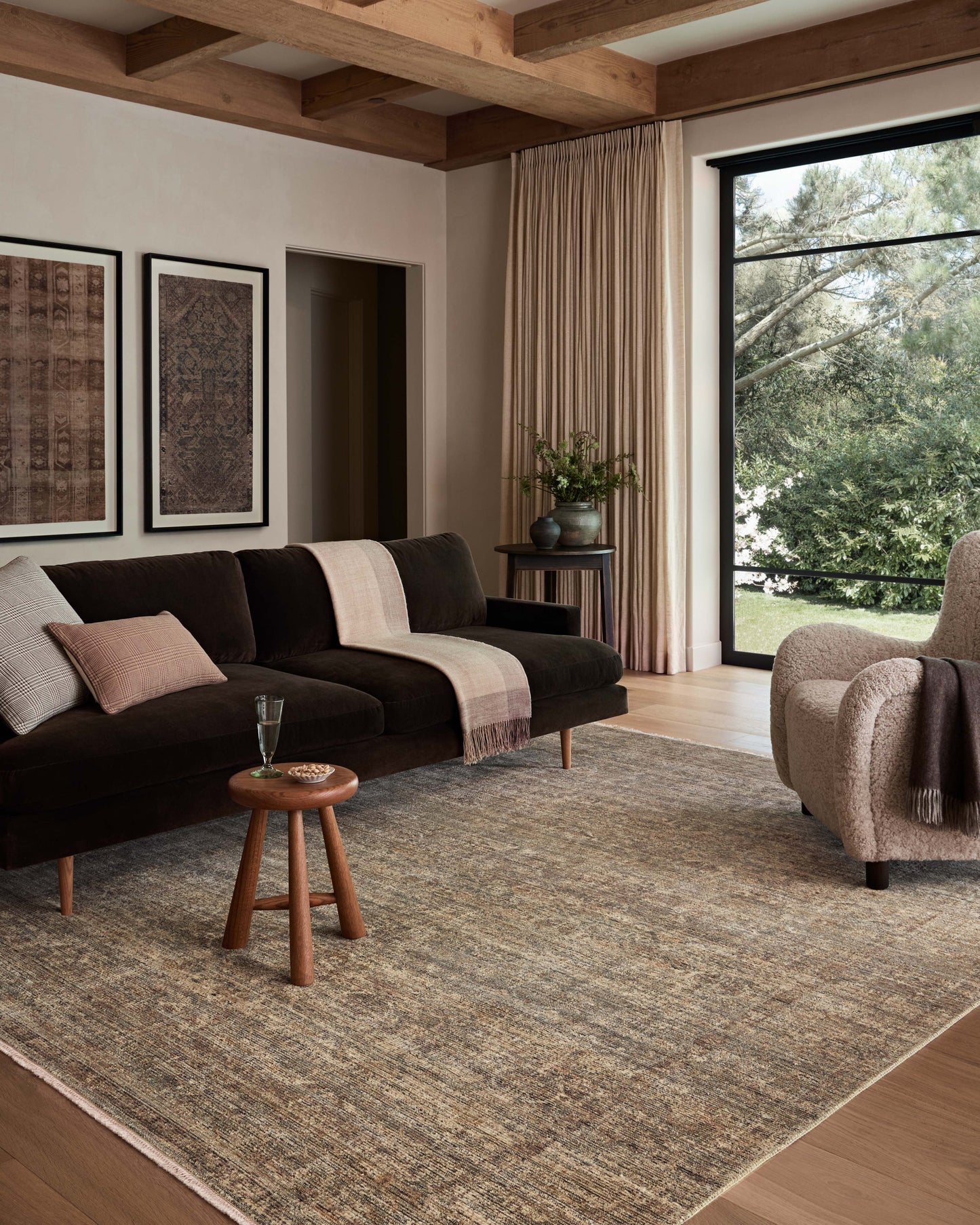 Amber Lewis x Loloi Molly Tobacco Sage Traditional