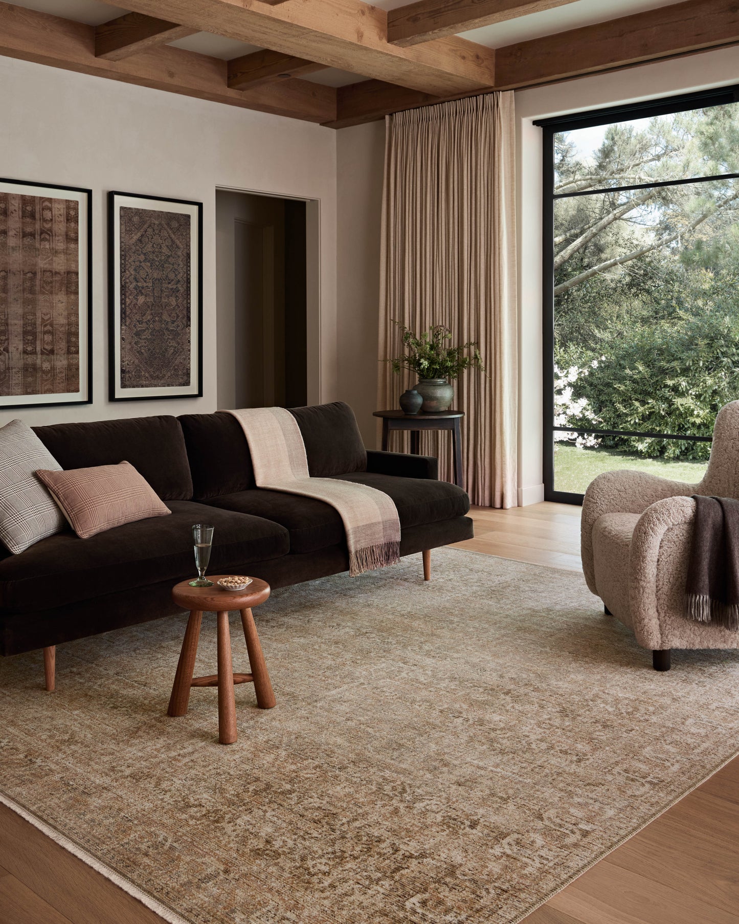 Amber Lewis x Loloi Molly Antique Multi Traditional