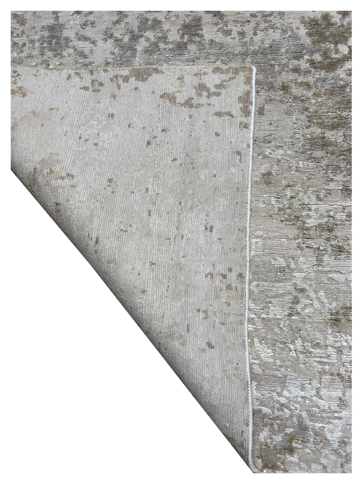 Artisan Mary Taupe Contemporary Knotted Rugs