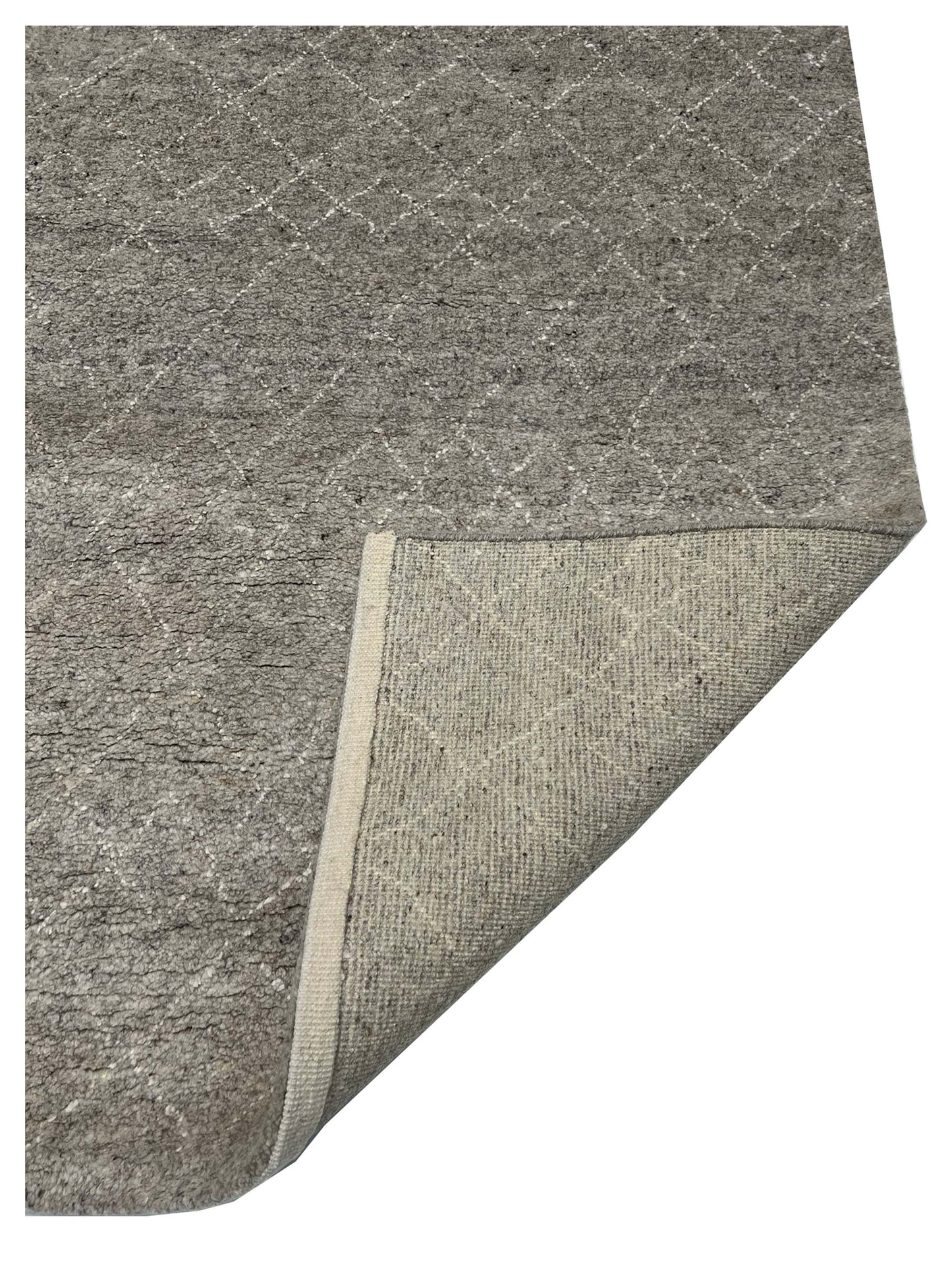 Artisan Marion Taupe Natural Contemporary Knotted Rug