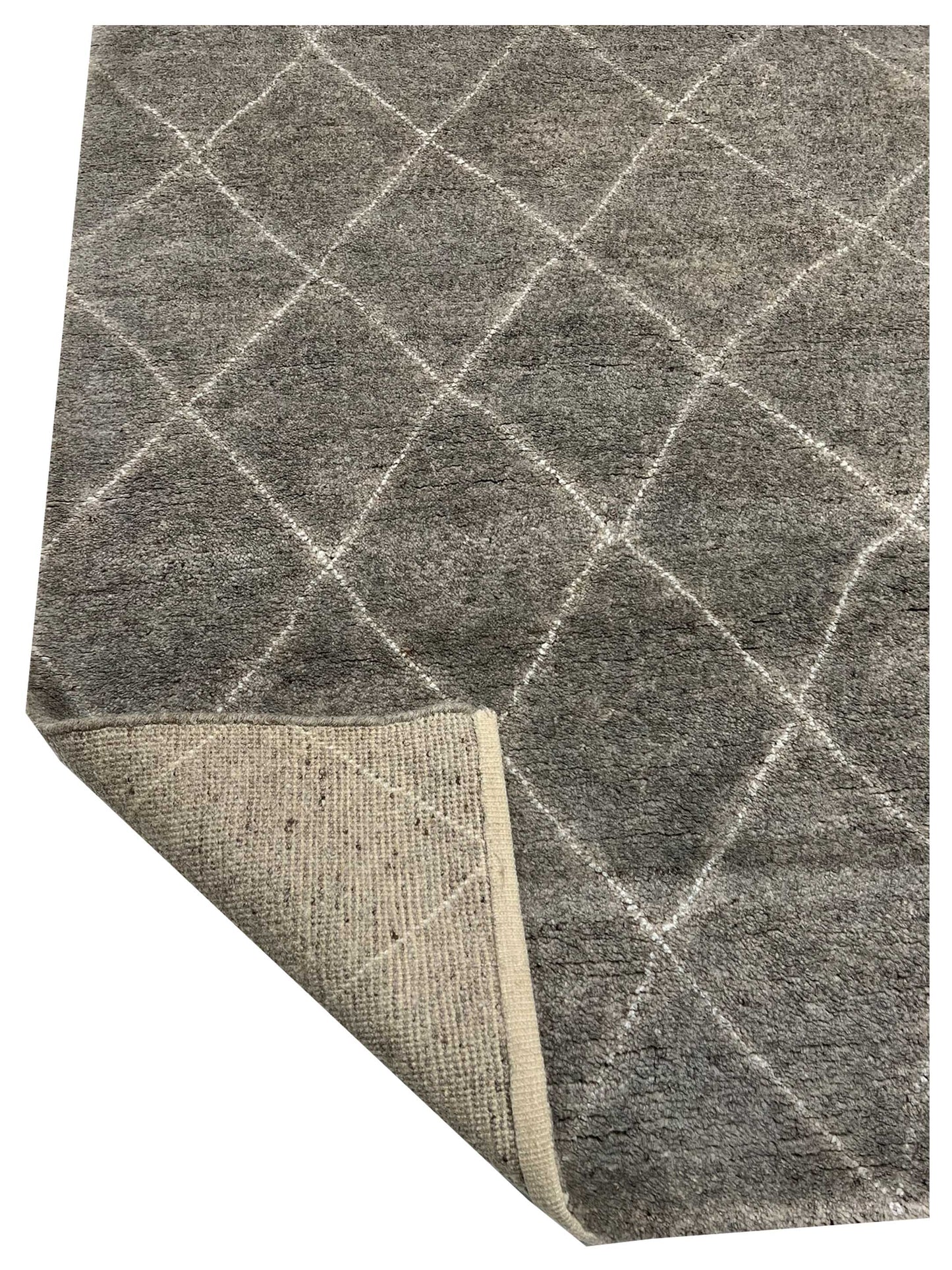 Artisan Marion Fog Natural Contemporary Knotted Rug