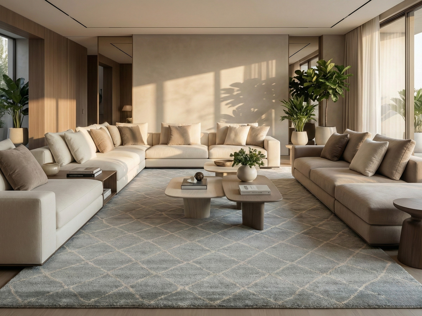 Artisan Marion Lt.Blue Transitional Knotted Rug