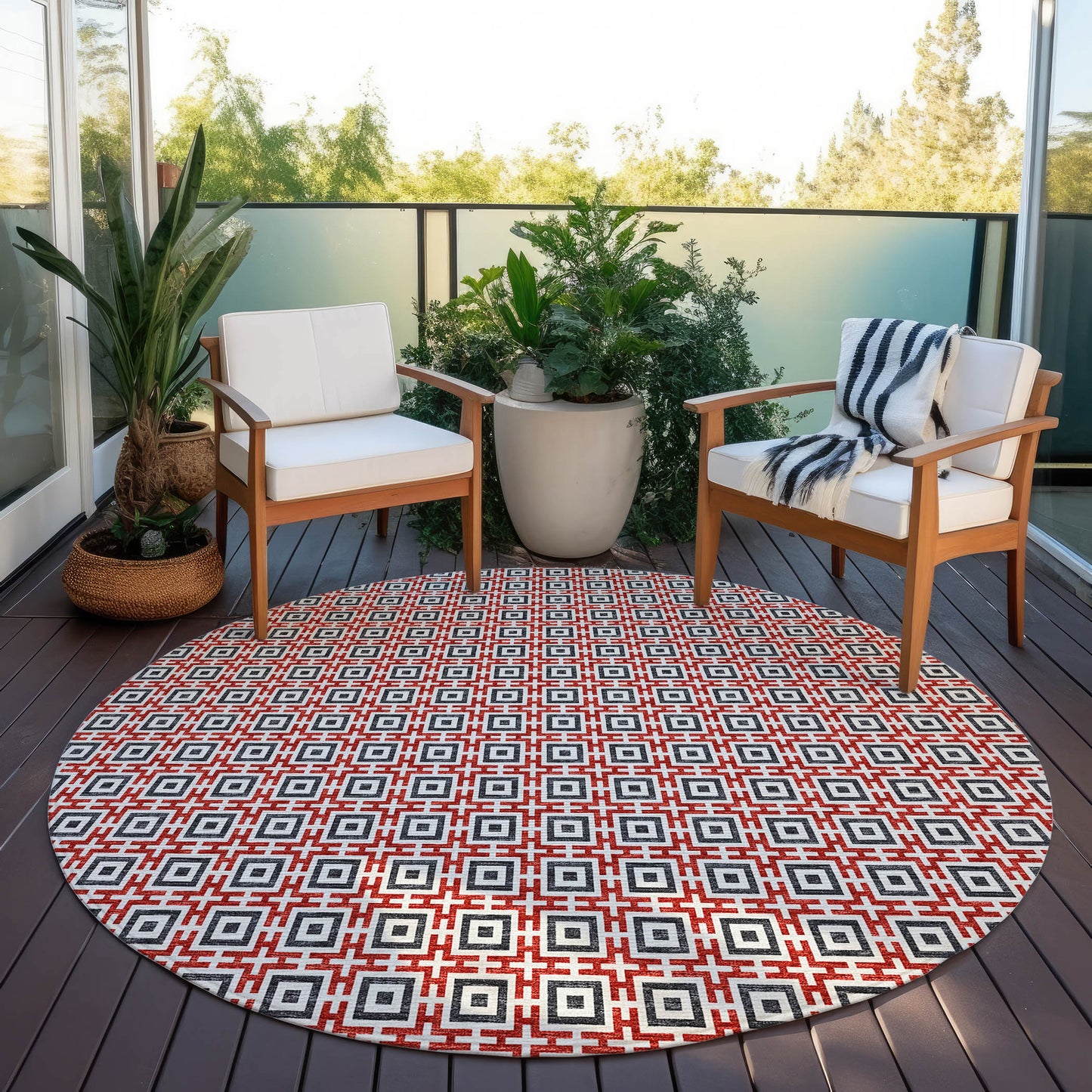Dalyn Rugs Marlo Red Transitional