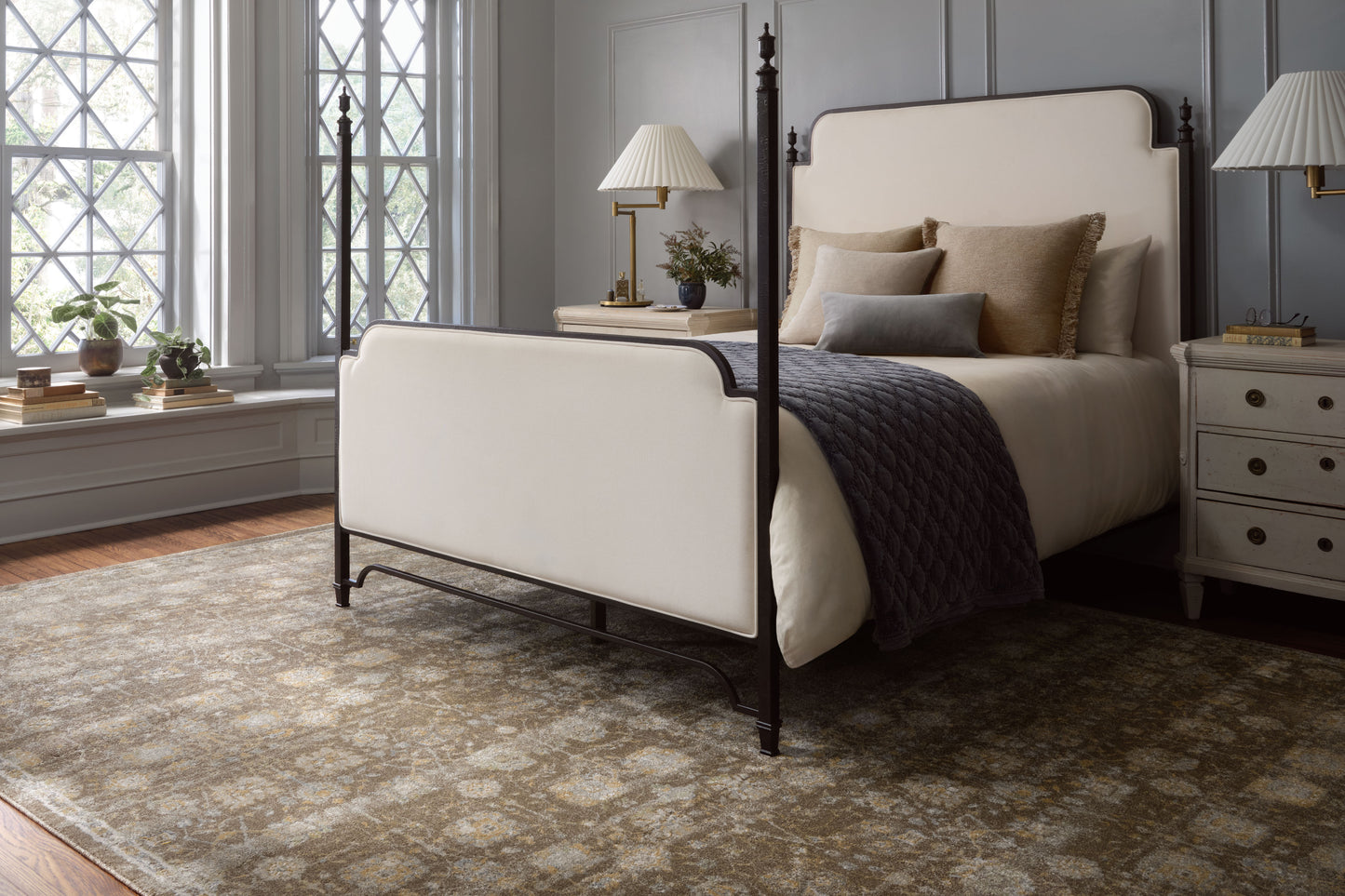 Magnolia Home by Joanna Gaines x Loloi Mona Bark Natural Traditional