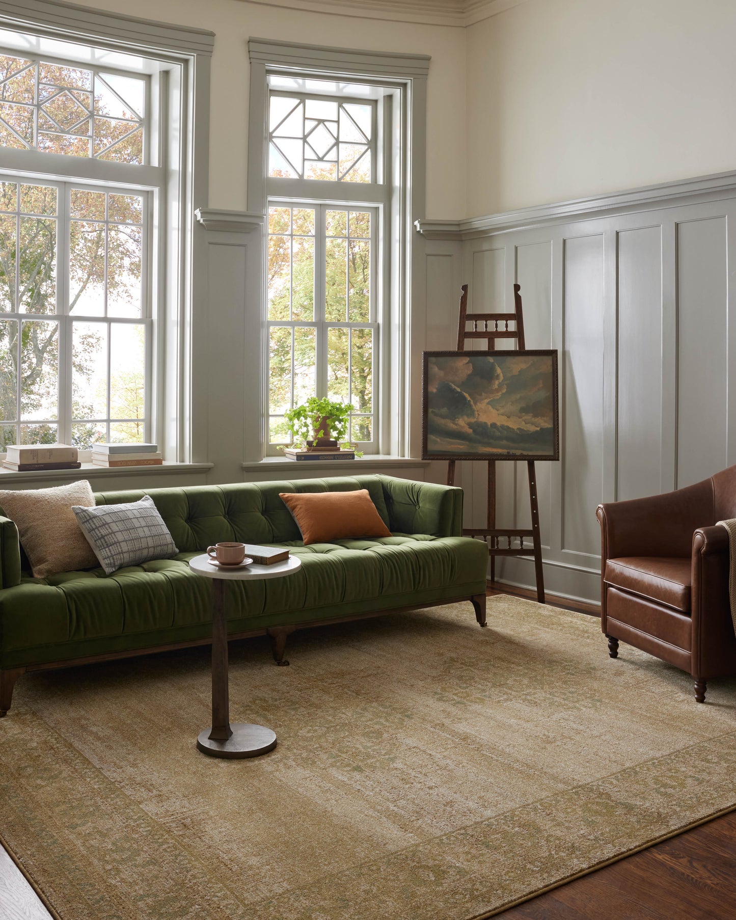 Magnolia Home by Joanna Gaines x Loloi Mona Antique Spa Traditional