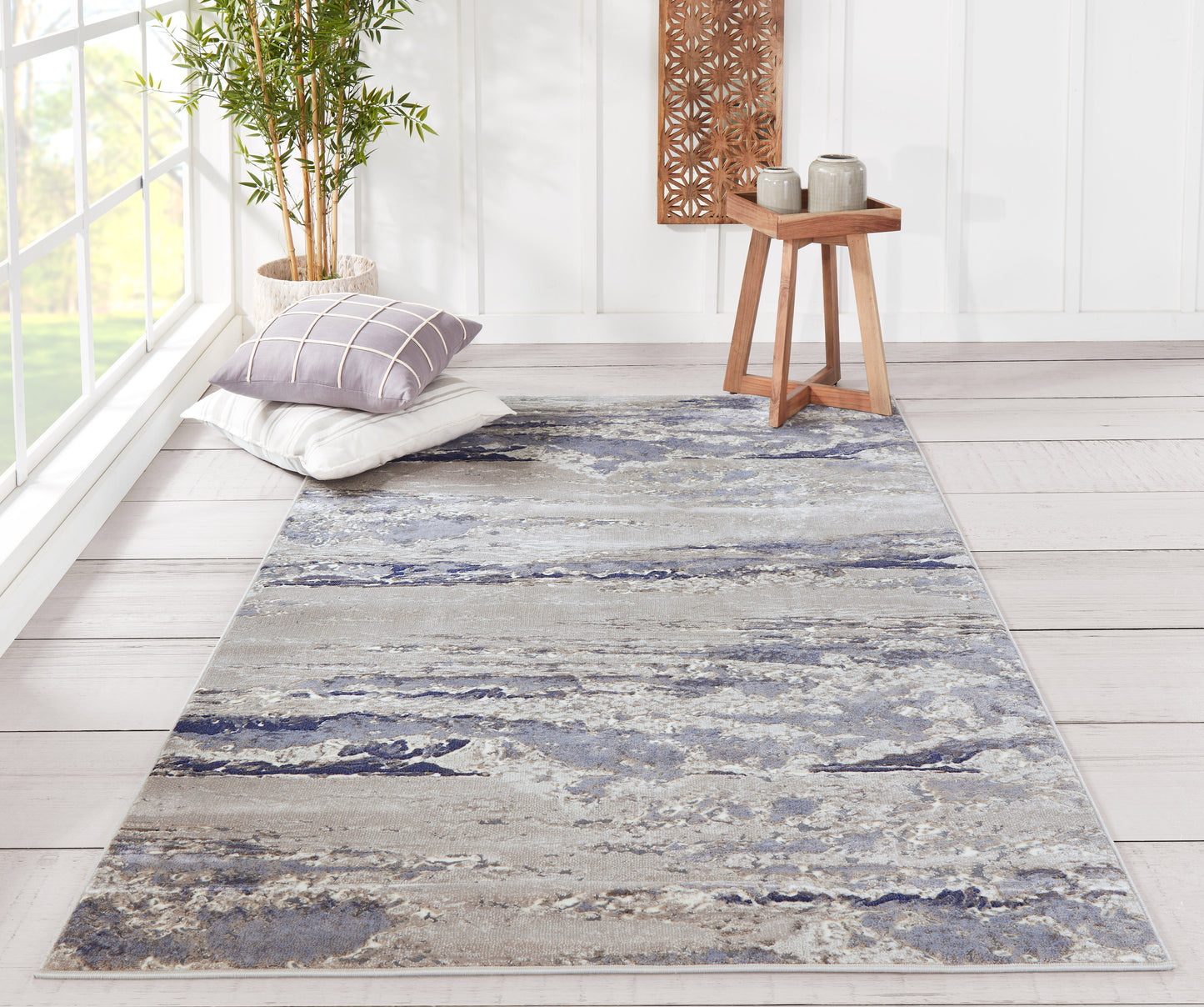 Momeni Monterey Blue Contemporary