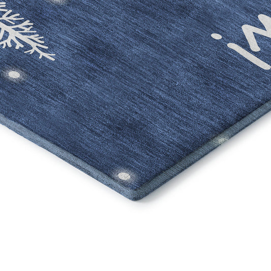 Dalyn Rugs Merry & Bright Navy Holiday
