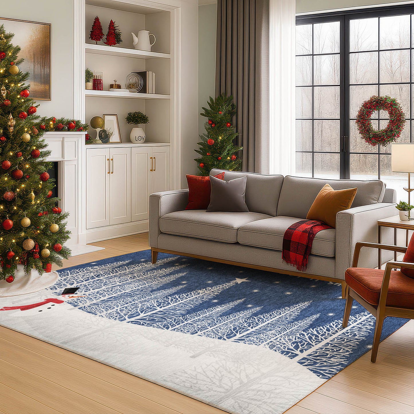 Dalyn Rugs Merry & Bright Navy Holiday