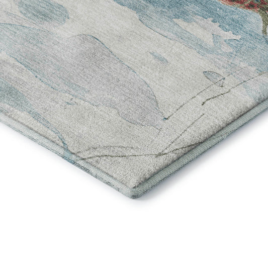 Dalyn Rugs Merry & Bright Blue Holiday