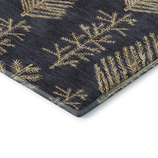 Dalyn Rugs Merry & Bright Black Holiday