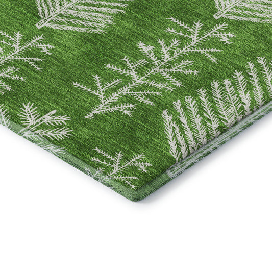 Dalyn Rugs Merry & Bright Green Holiday