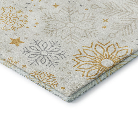 Dalyn Rugs Merry & Bright Ivory Holiday