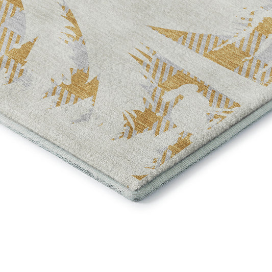 Dalyn Rugs Merry & Bright Gold Holiday