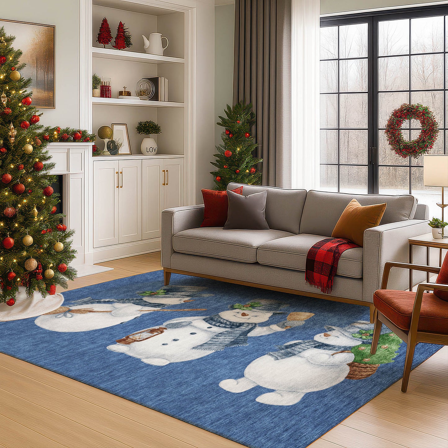 Dalyn Rugs Merry & Bright Navy Holiday
