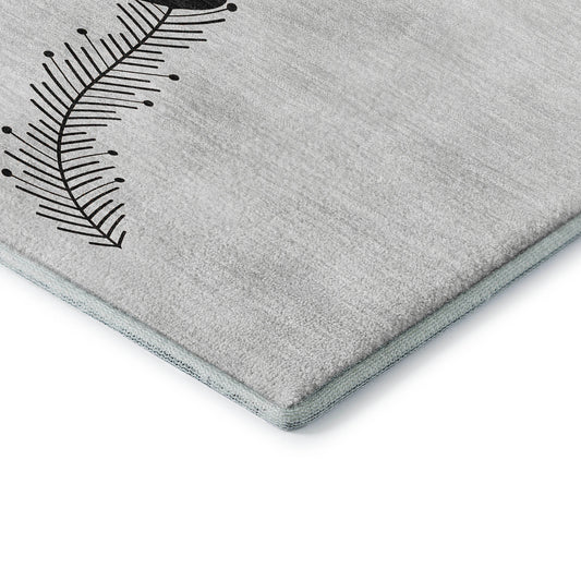 Dalyn Rugs Merry & Bright Silver Holiday