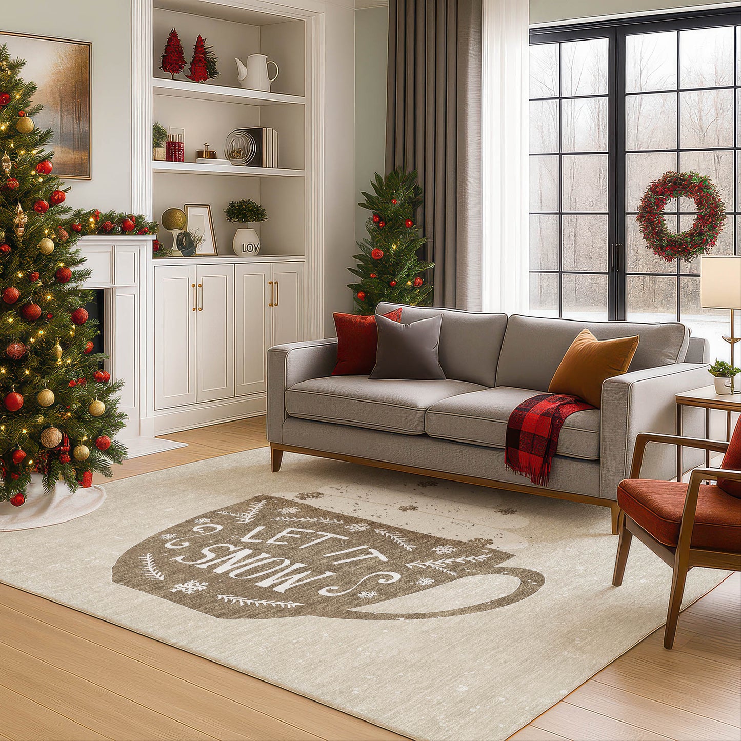Dalyn Rugs Merry & Bright Beige Holiday