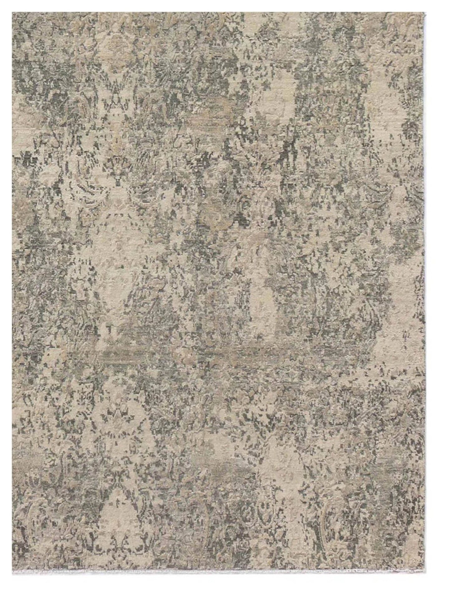 Limited MORWELL MO - 403 Light Gray Transitional Knotted Rug - Rugs - Limited - Atlanta Designer Rugs