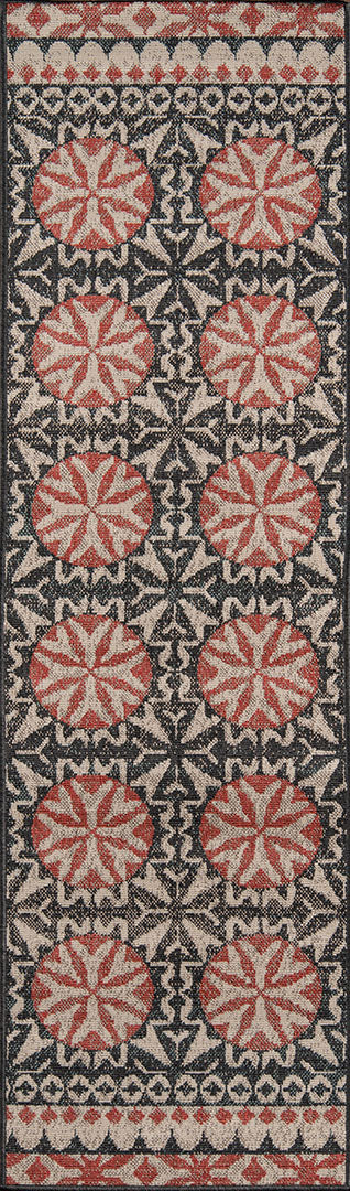 Momeni Baja BAJ33 Charcoal Contemporary Machine Made Rug