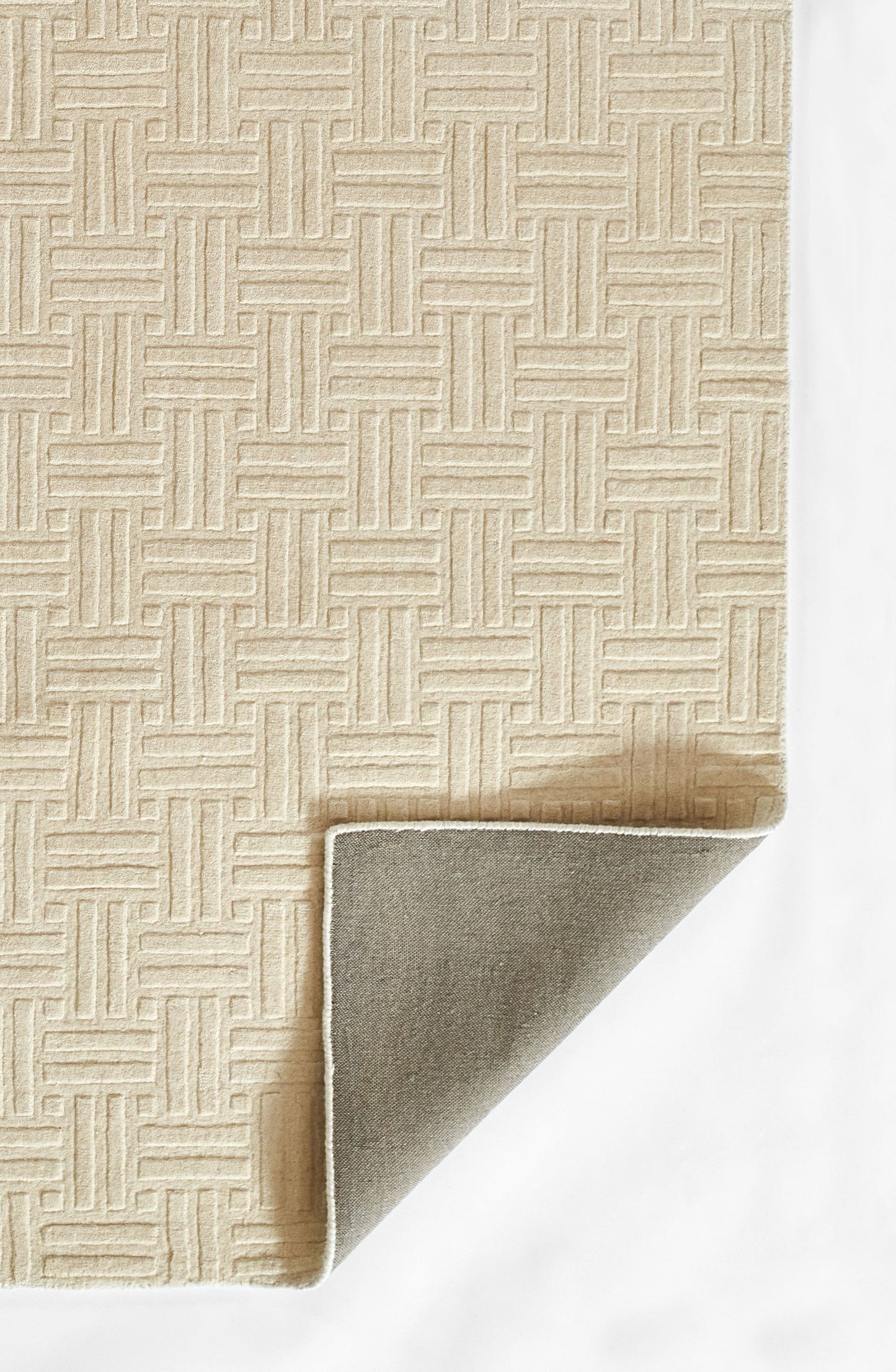Momeni Contour CON-5 Ivory Contemporary Hand Woven Rug