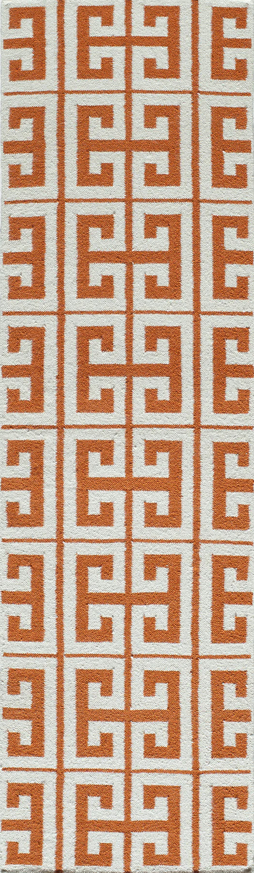 Momeni Laguna LG-05 Orange Contemporary Hand Woven Rug
