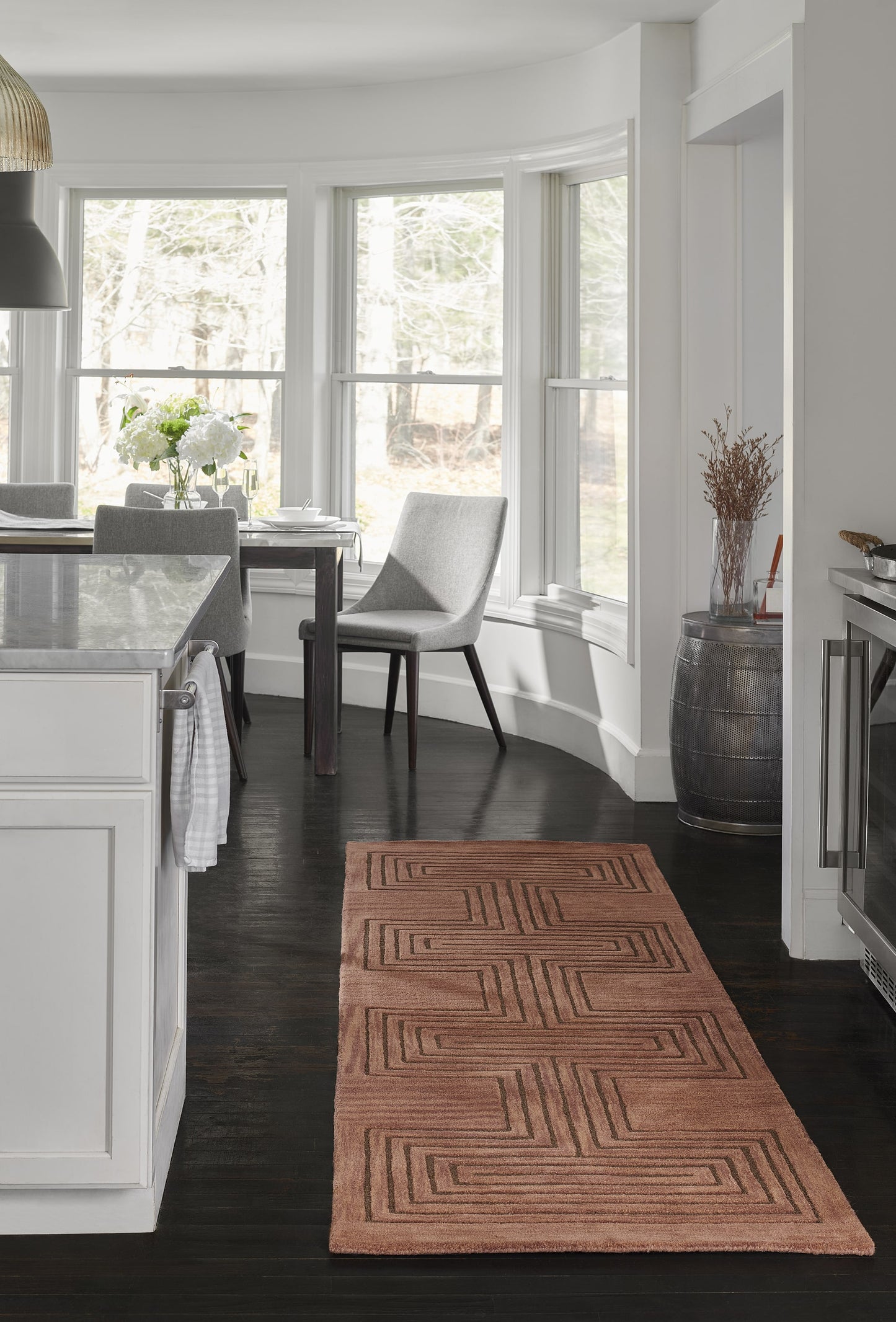 Momeni Simba SIM-3 Copper Contemporary Hand Tufted Rug