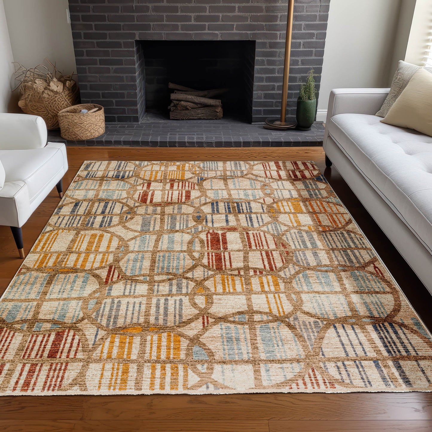 Dalyn Rugs Neola Khaki Transitional