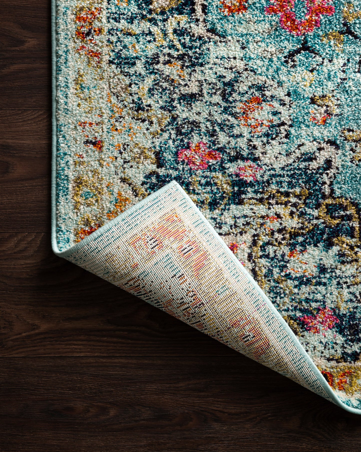 Loloi II Nadia Blue Midnight Contemporary