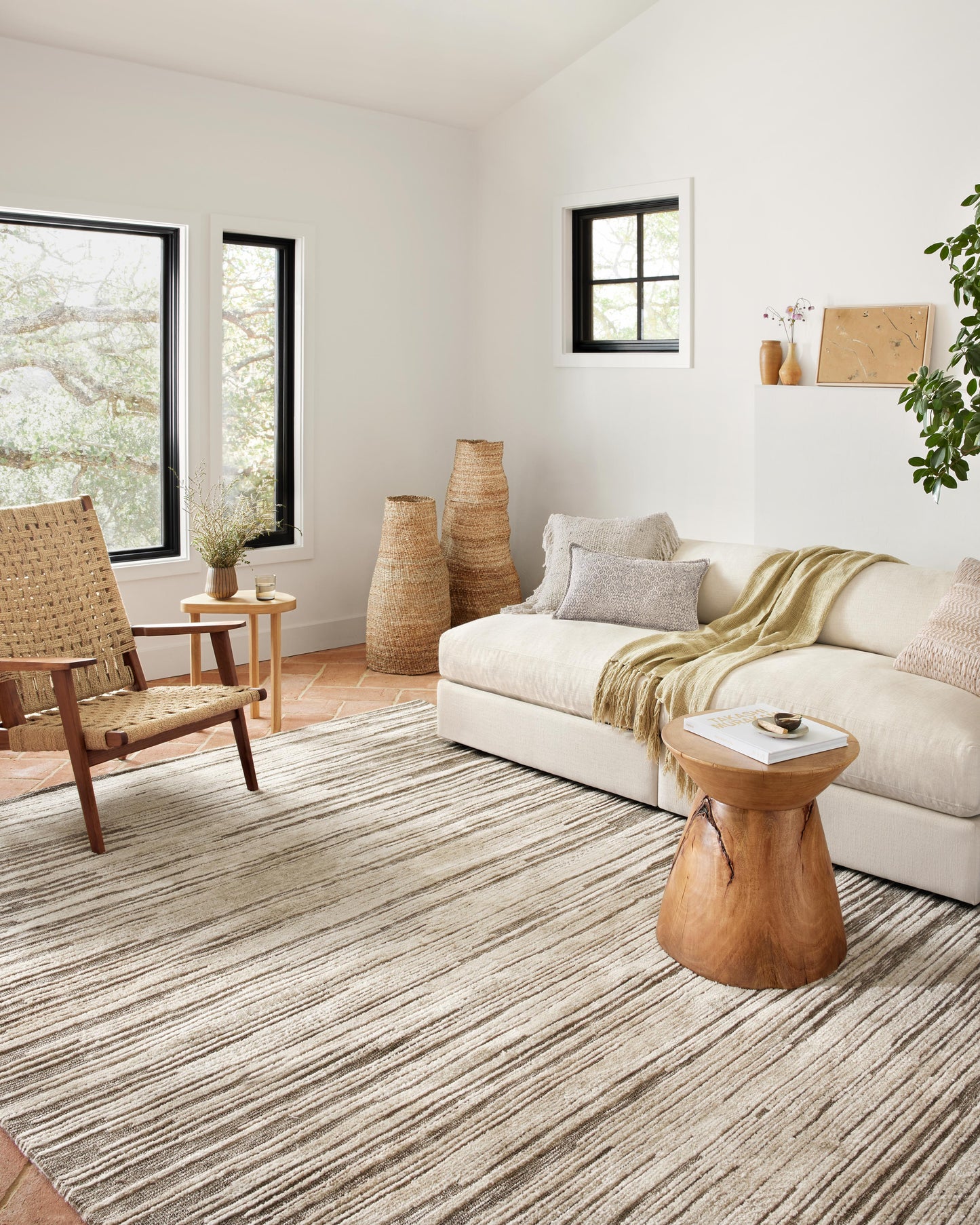 Loloi II Neda Taupe Stone Transitional