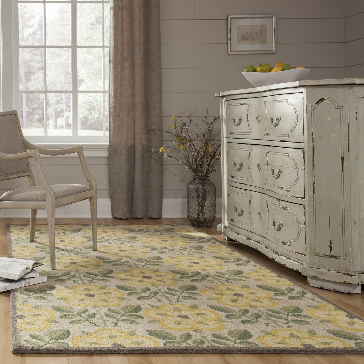 Momeni Newport Yellow Contemporary