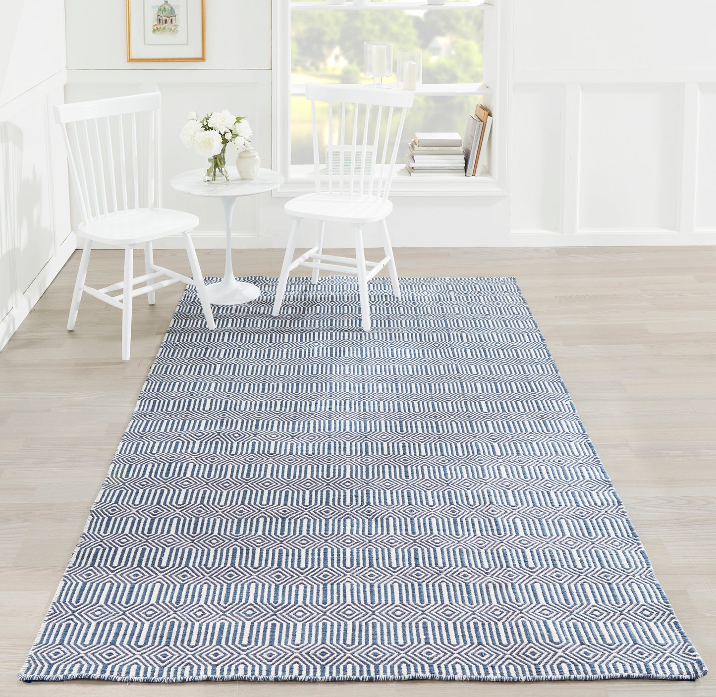 Erin Gates Newton Navy Contemporary