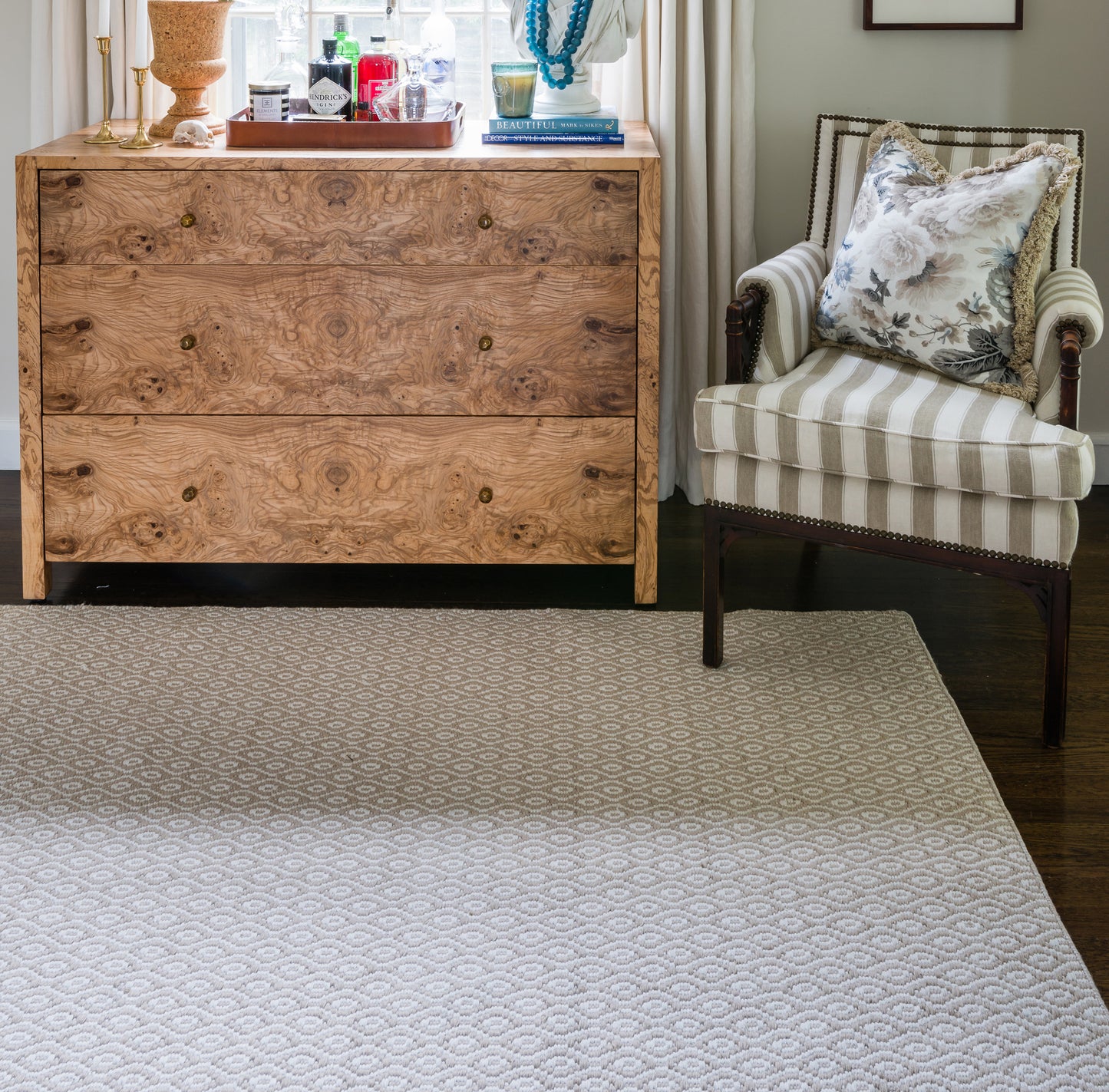 Erin Gates Newton Beige Contemporary