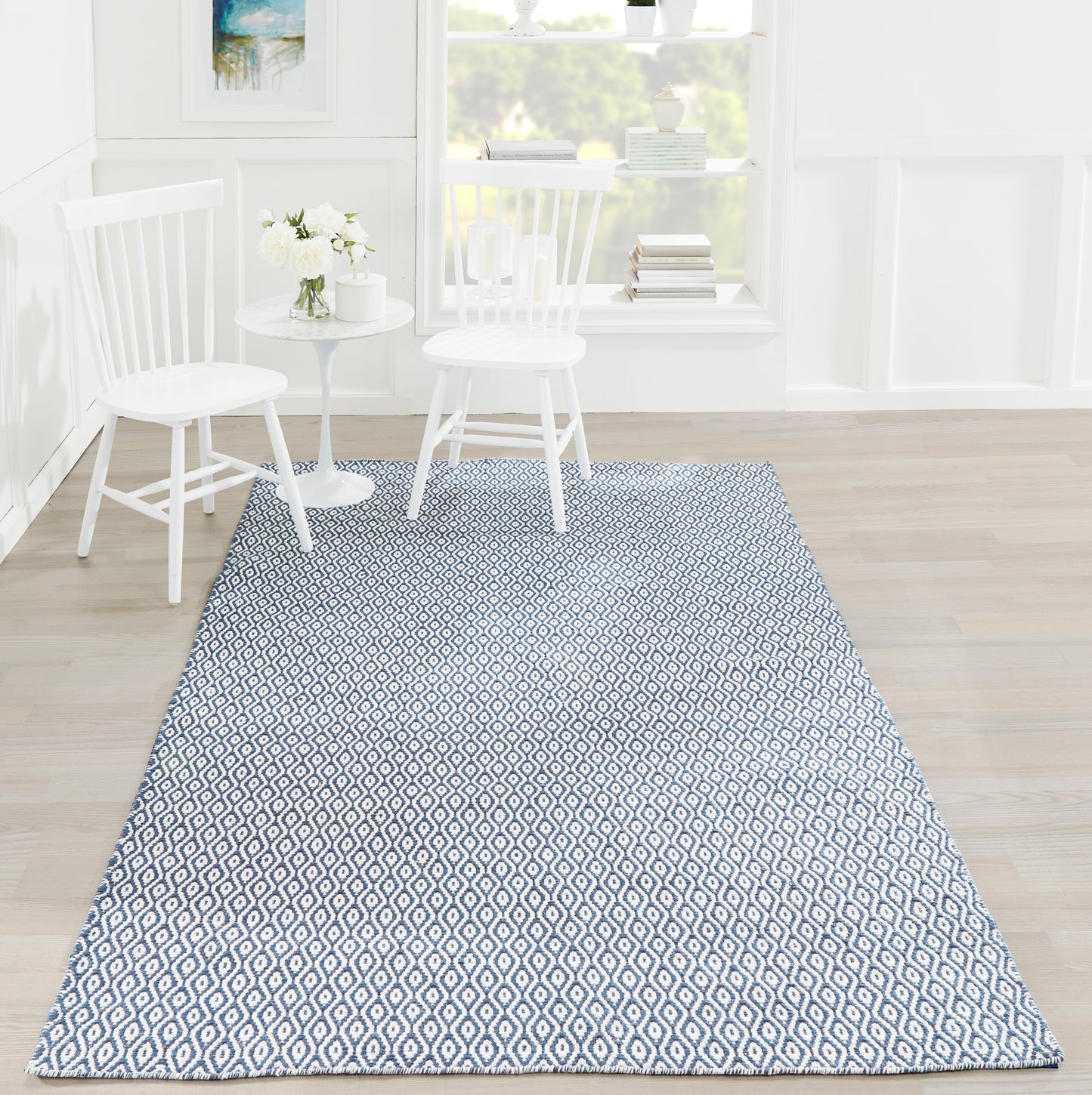 Erin Gates Newton Navy Contemporary