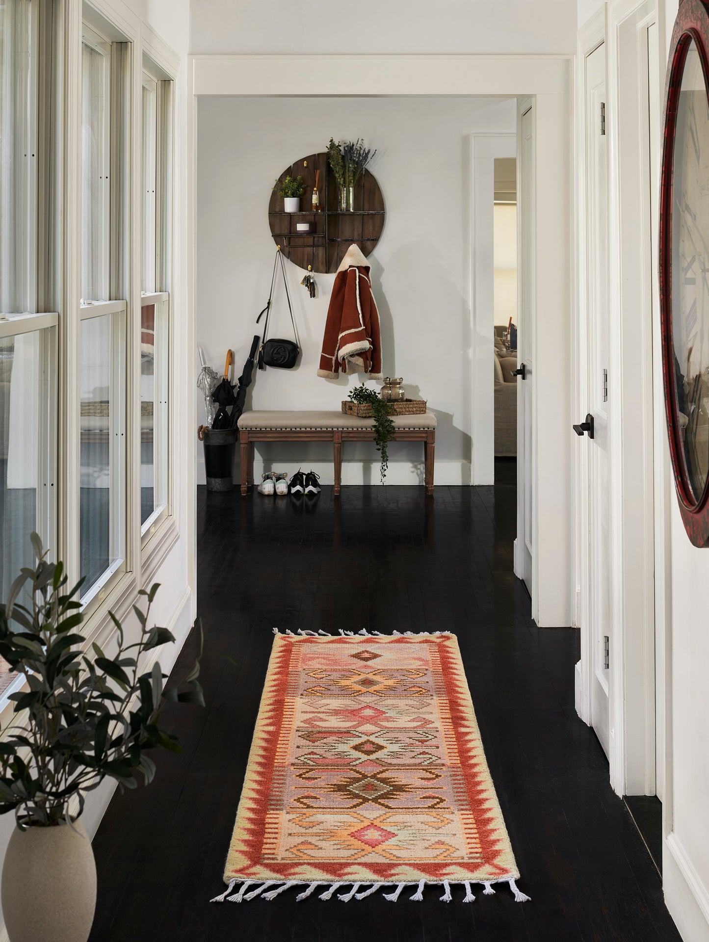 Momeni Nomad Rust Traditional