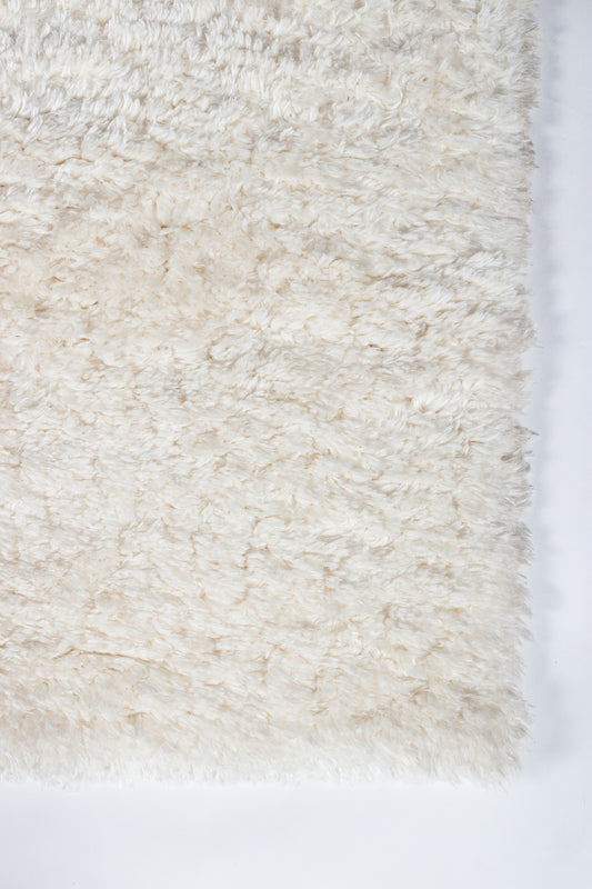 Novogratz Nola Shag White Contemporary