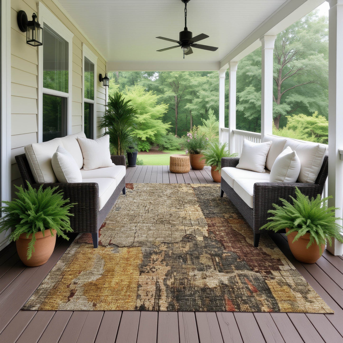 Dalyn Rugs Nouveau Khaki Contemporary
