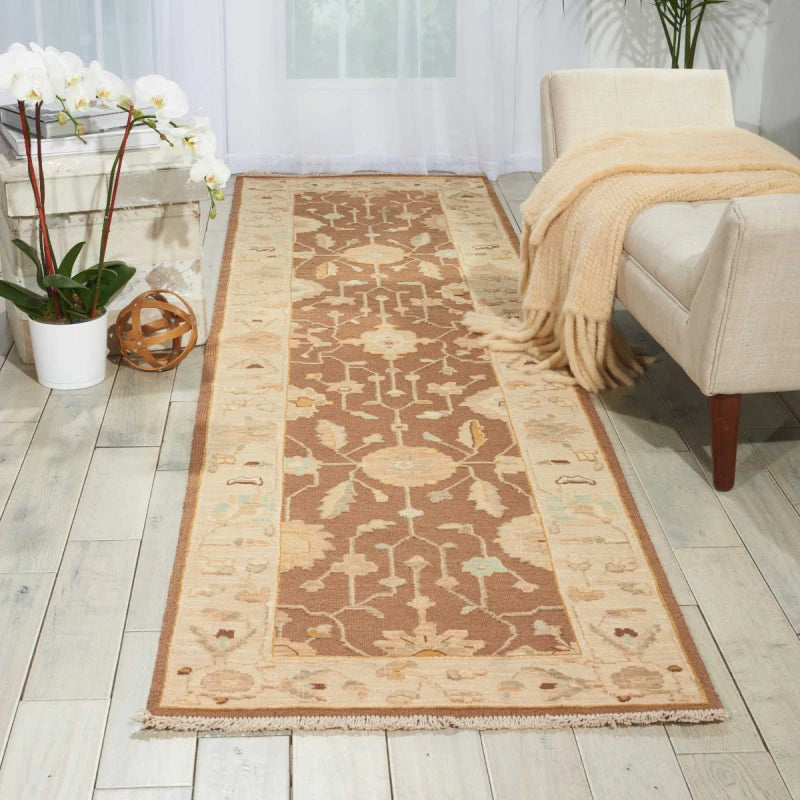 Nourison Home Suf I Noor SF42 Mocha Woven Rug