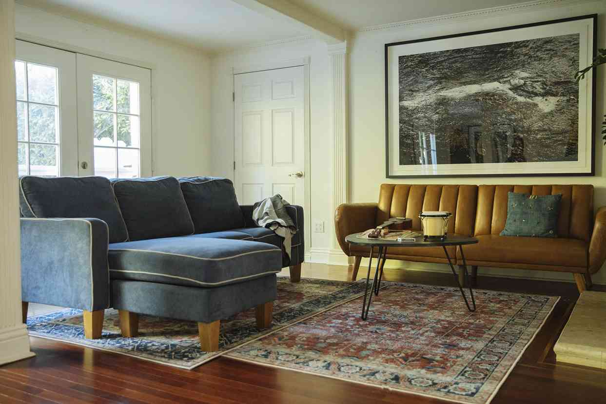 Novogratz Doheny DOH-1 Rust Transitional Machine Made Rug