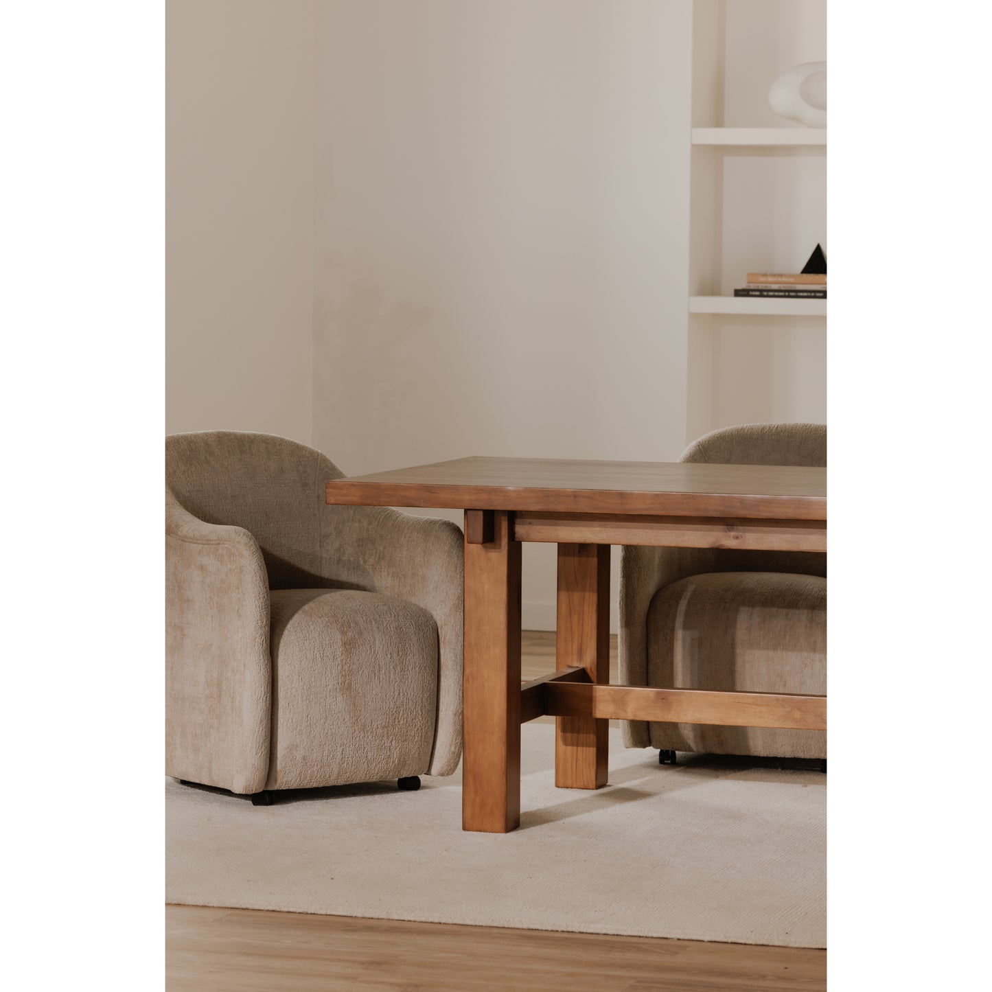 Moes Home Dining Chairs DRAVA Beige Contemporary Furniture Rug
