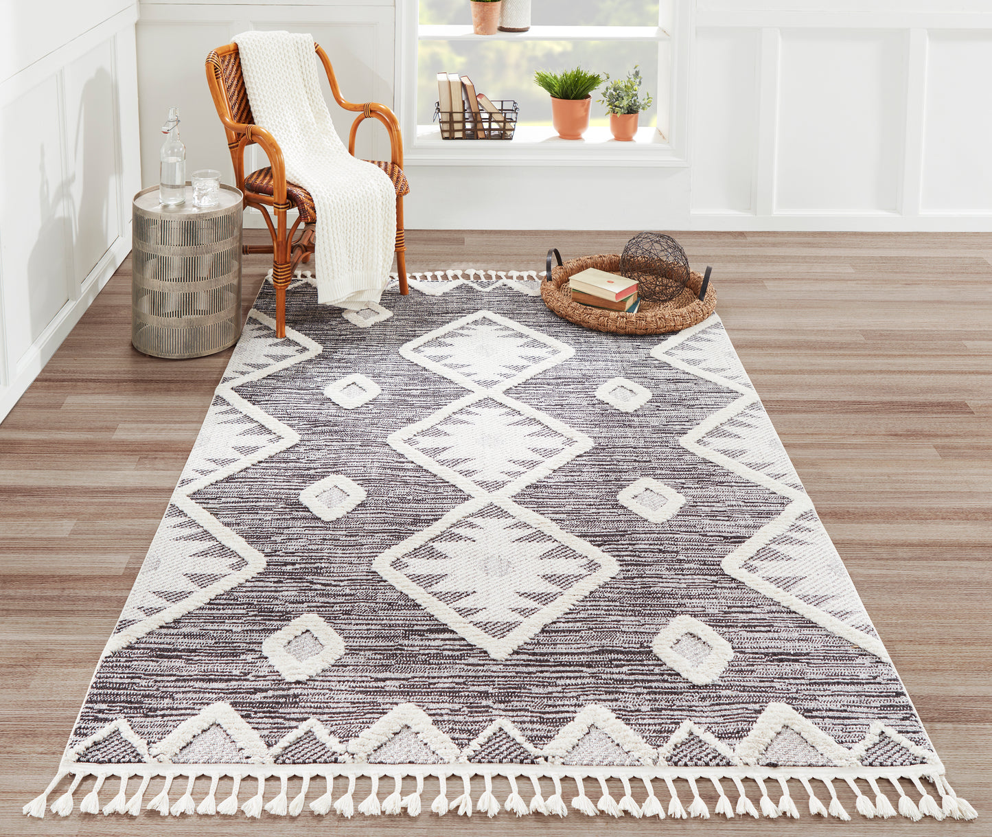 Momeni Odessa Charcoal Contemporary