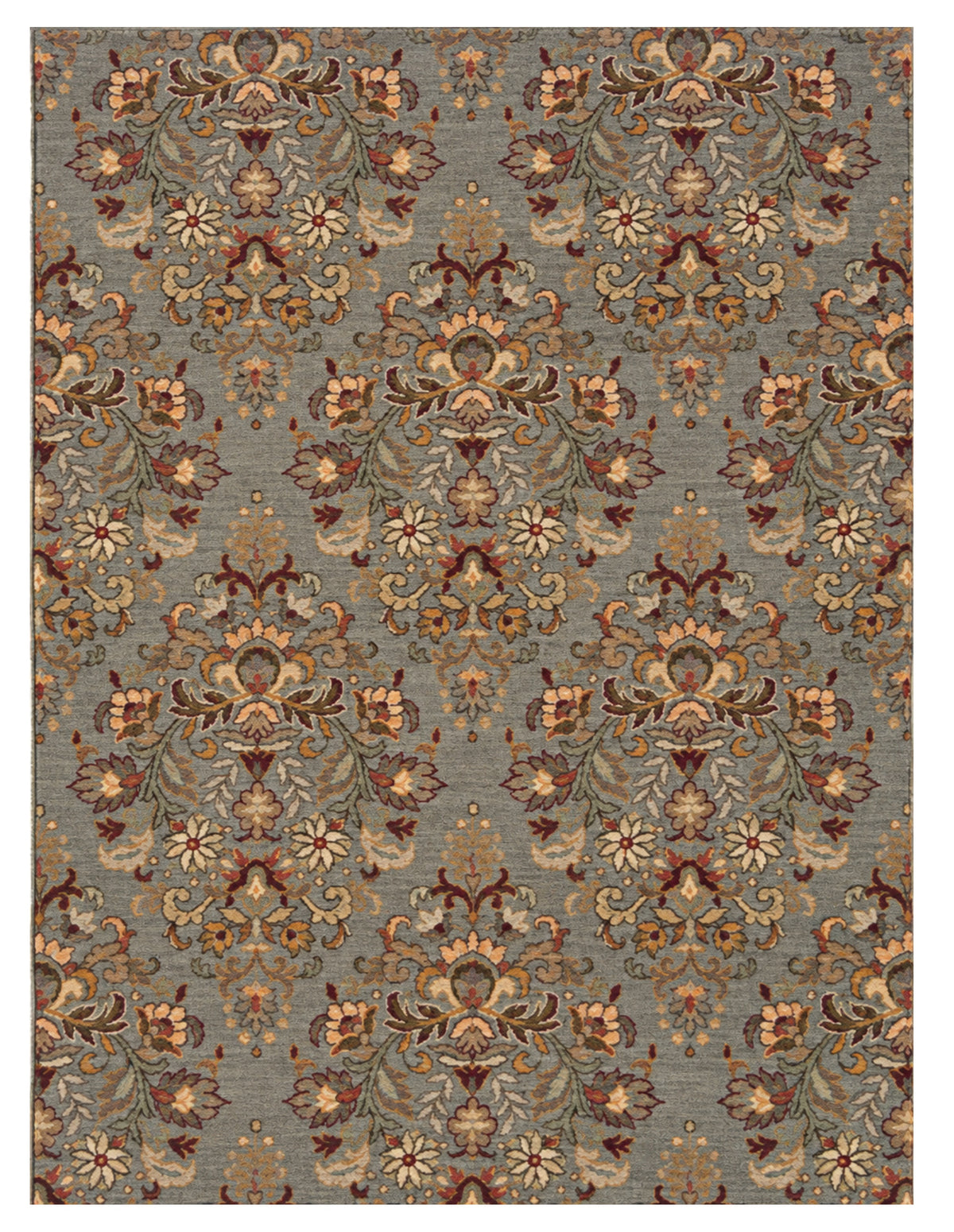 Oriental Weavers SALERNO 2872G Grey Casual Power-Loomed Rug