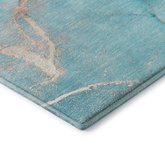 Dalyn Rugs Odyssey Teal Transitional