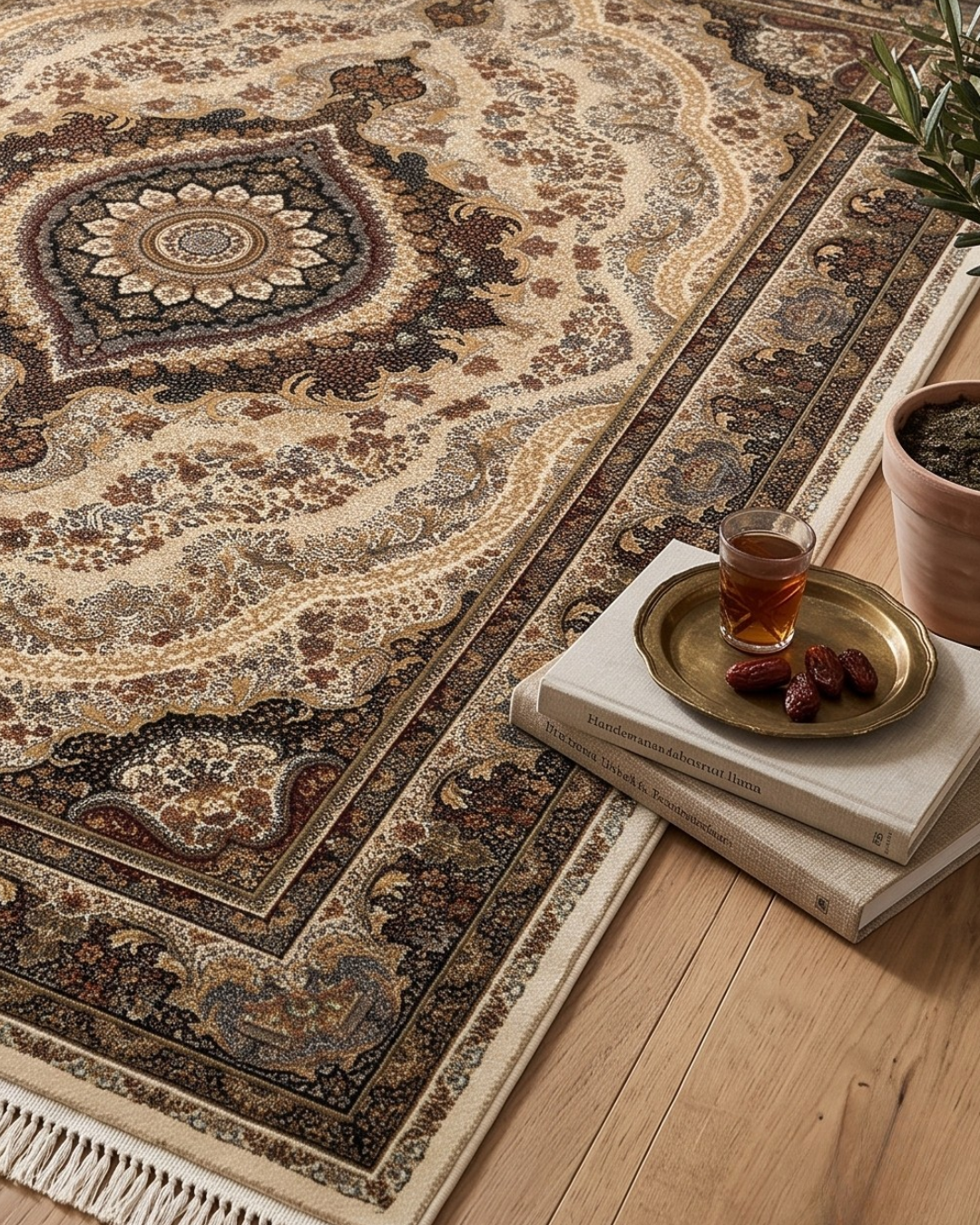 Oriental Weavers Masterpiece 111W2 Ivory Multi Traditional Machine Woven Rugs
