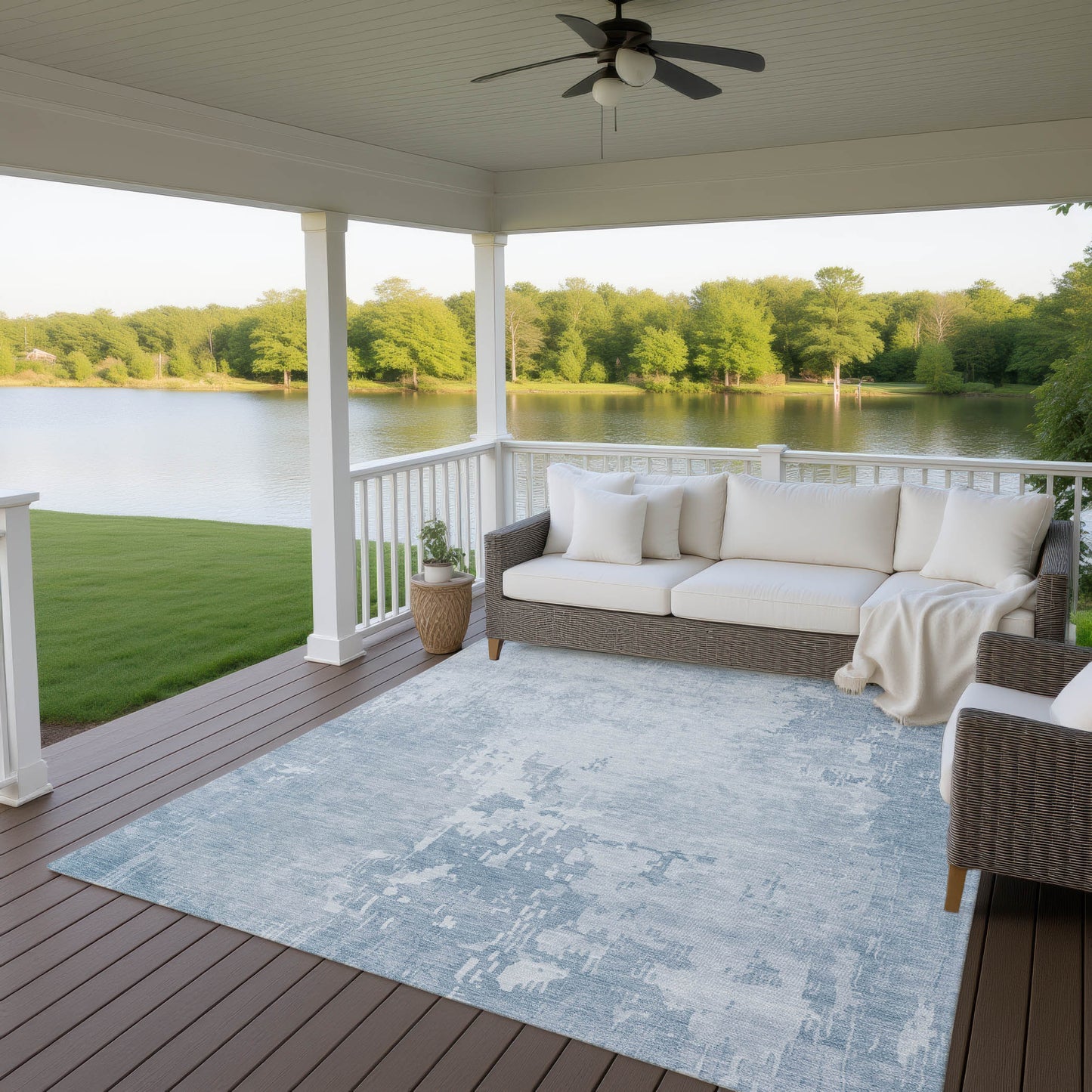 Dalyn Rugs Pacifica Sky Transitional