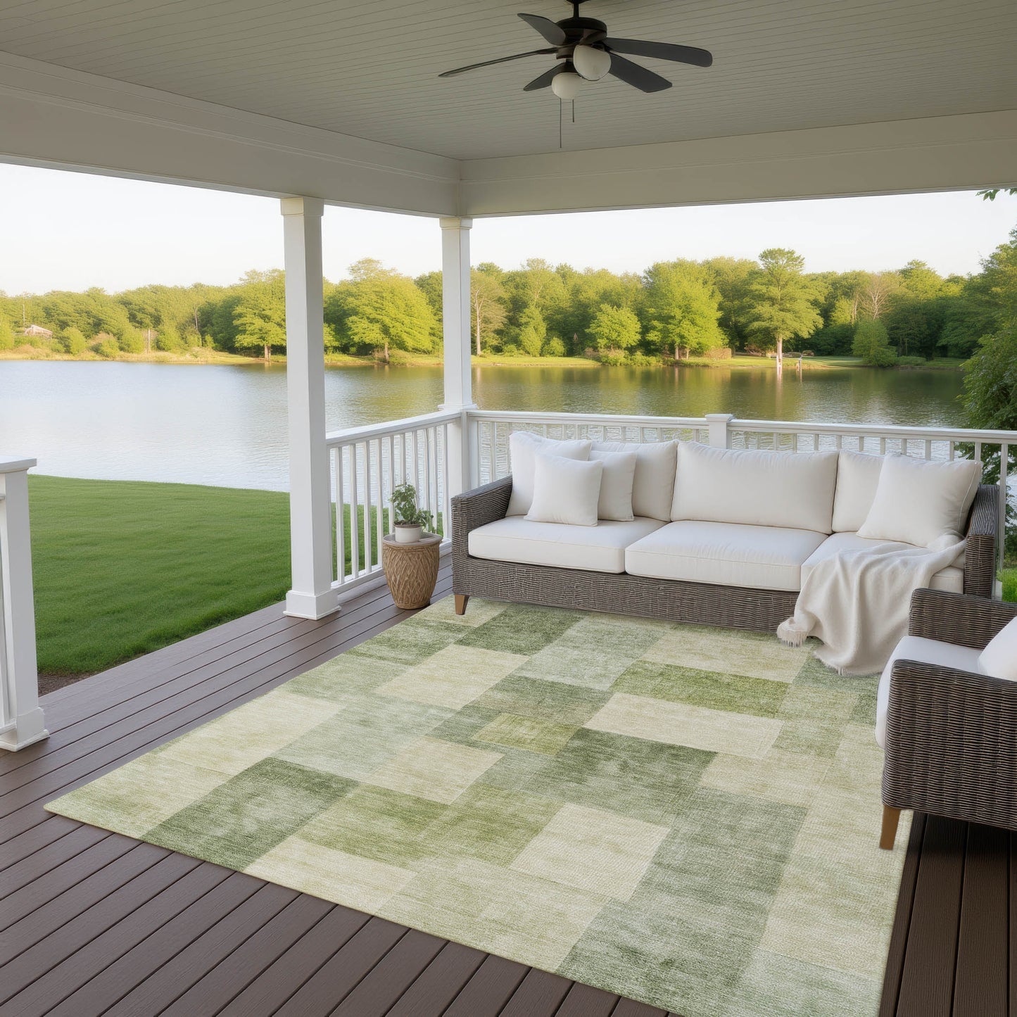 Dalyn Rugs Pacifica Aloe Transitional