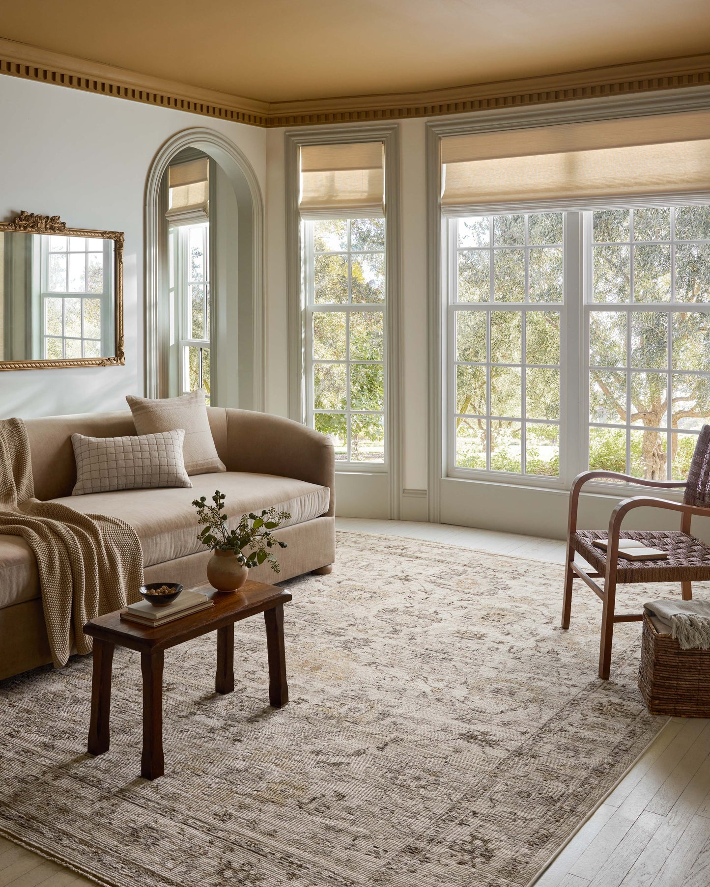 Magnolia Home by Joanna Gaines x Loloi Pace Natural Stone Traditional