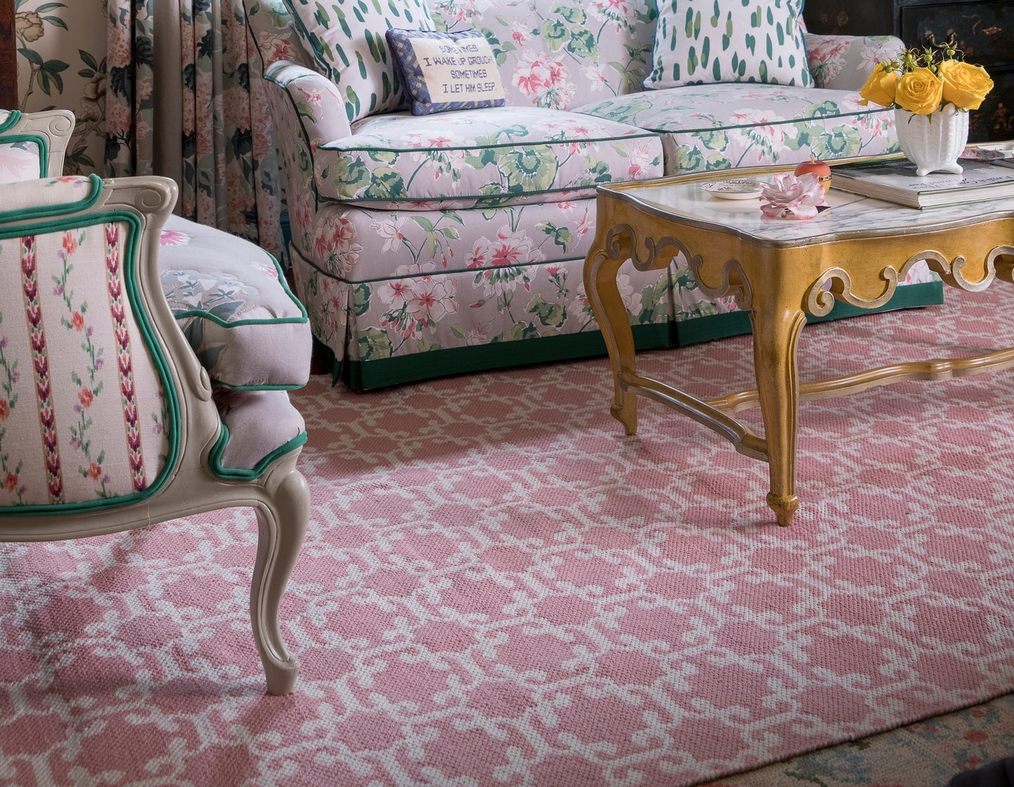 Madcap Cottage Palm Beach Pink Contemporary