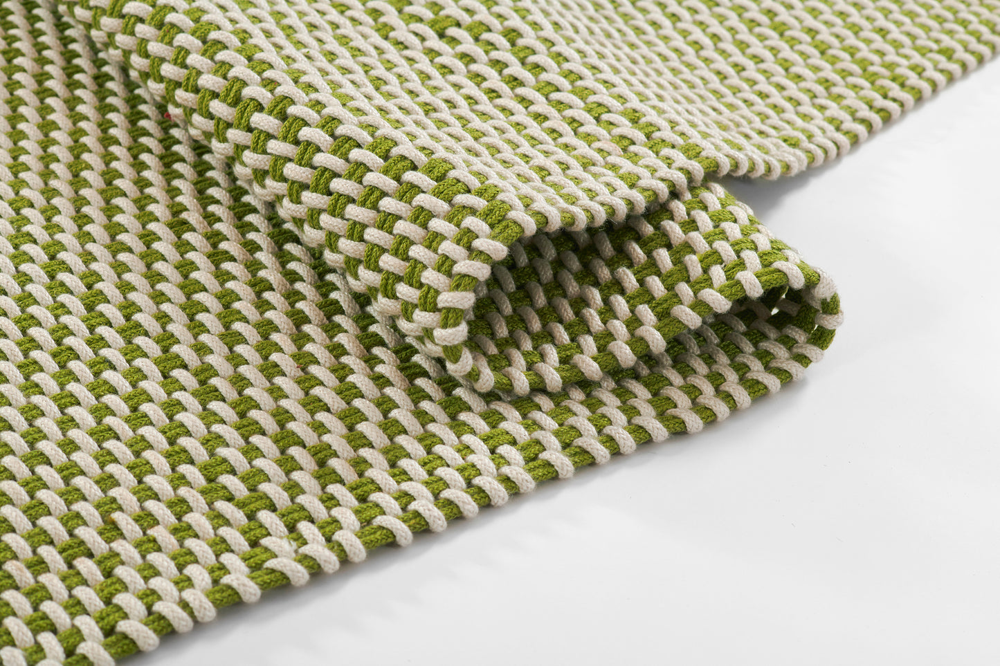 Momeni Paracord Green Contemporary